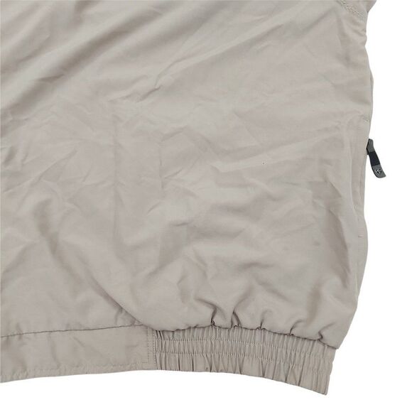 Nike Golf Pullover Jacket Mens XL Beige 1/4 Button Long Sleeve Performance - Picture 8 of 11